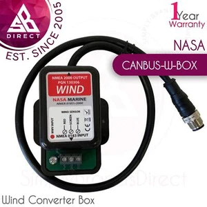 NASA Marine NMEA 0183 to NMEA 2000 Wind Converter Box│CANBUS-W-BOX│For Boats - Bild 1 von 2