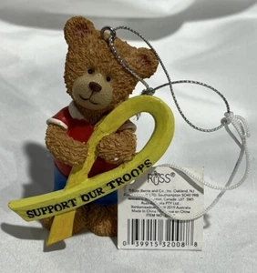 Christmas Tree Ornament Russ Berrie Support Our Troops. - Picture 1 of 9