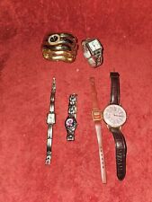 Untested Women's Fashion Wristwatch Lot:various lot of 6