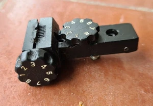 Webley and Scott Air rifle pistol Rear Sight Complete and good condition - Picture 1 of 10