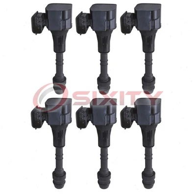 Bobinas de encendido izquierda Hitachi 6 piezas para Nissan Pathfinder 2001 3,5 L V6 Spark qh Foto 1 de 4