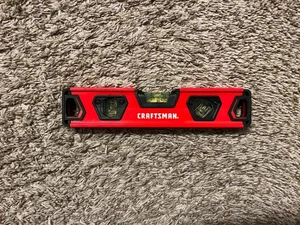 CRAFTSMAN Torpedo Level, 9 Inch, With Shock Absorbing End Caps (CMHT82390) - Picture 1 of 4