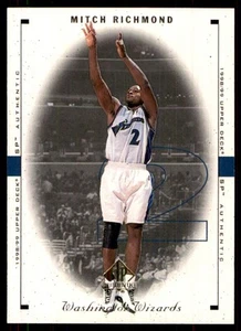 1998-99 SP Authentic Mitch Richmond Washington Wizards #89 - Picture 1 of 2