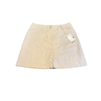 NWT Nike Golf skort skirt shorts women’s size 8 tan golf tennis  - Image 1 of 4