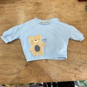 Next Baby Boys Little Cub 100% Cotton Sweater Size 3-6 Months - Picture 1 of 6