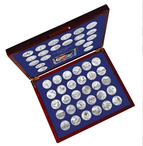 The Complete Statehood Quarter Collection 1999-2008 US State Quarters - Picture 1 of 6