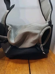 Pet Dog Sling Carrier Drawstring Dog Papoose with Adjustable Strap Size LARGE - Picture 1 of 5