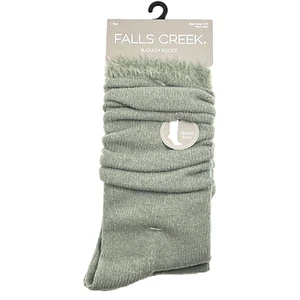 1 par de calcetines holgados Falls Creek para mujer verdes súper suaves - Imagen 1 de 9