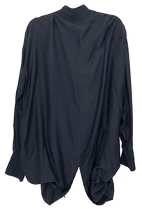 NWT - Baci (Italy) Silk Blend High-Low Bomber Jacket! Size L - RRP $249 - Picture 1 of 4