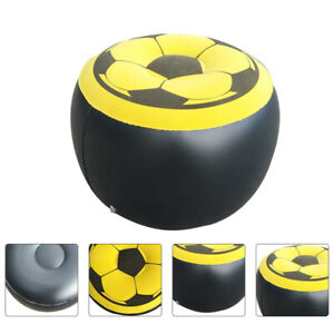 Kids Soccer Ball Stool Football Inflatable Comfortable