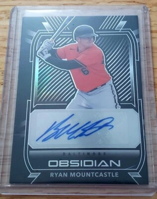 2021 Panini Chronicles Obsidisn Ryan Mountcastle Rookie Auto - Image 1 of 2