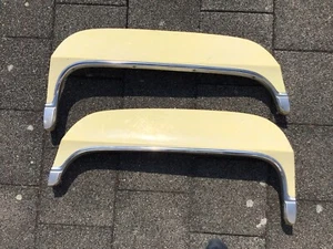 1972 Lincoln Continental 4door Set Rad Verkleidungen Fleetwood Fender Skirt Pair - Zdjęcie 1 z 17