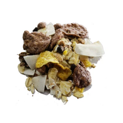 (12 EUR/kg) Schoko-Traum Bio Müsl 600g mit Cornflakes und Schokolade - Bild 1 von 4