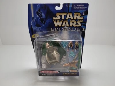 1998 Star Wars Episode 1 Action Fleets Mini Scenes #3 Gungan Assault - Image 1 of 4