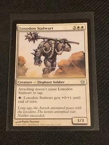 Magic the Gathering Fifth Dawn Loxodon Stalwart - Picture 1 of 2