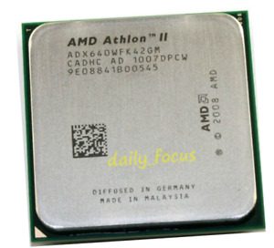 AMD Athlon II X4 640 ADX640WFK42GM 4 Core 3.0GHz Socket AM2+ AM3 CPU Processor