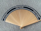 New Authentic Christian Dior Beaute Bamboo Folding Fan Accessory Collectible