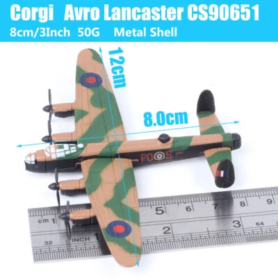 Corgi WW2 Avro Lancaster Bomber Aircraft Plane Model Military Toy CS90651 1/260 - image 1 of 4