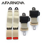 2Pc Fit Gxc 2 Point Harness Replace Seat Belt Retractable Beige Car Truck
