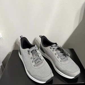 Men's George Knit Casual Sneakers Shoes Size 8.5 Grey Memory Foam NWT - Picture 1 of 8
