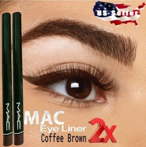 Lot of 2 MAC Brown Eyeliner Retractable Waterproof Pencil w/Vitamin A&E!! - Picture 1 of 2