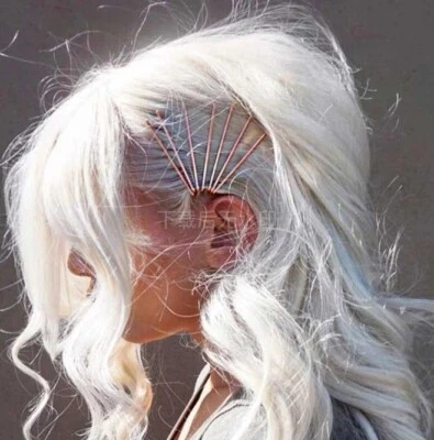 Platinum Blonde Wave 100% Human Hair 150 Density Lace Front Wig Remy Wig - Image 1 of 4