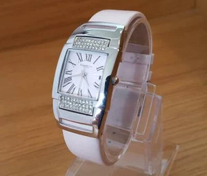 Damas Bebé Cuero Rosa Kenneth Cole KC2272 Juego de Cristal Brillante - Imagen 1 de 6