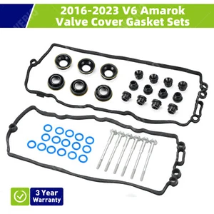 Amarok V6 Valve Cover Gasket Set Complete Vw Volkswagen - Picture 1 of 12