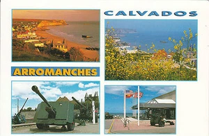 CPA  CPSM  - Calvados ( 14 ) - ARROMANCHES . CARTE POSTALE - Picture 1 of 1