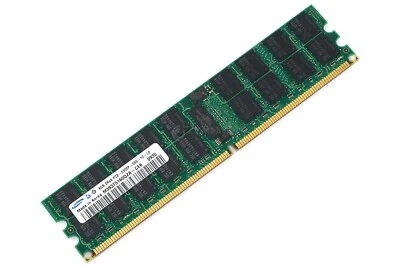 M393T5160QZA-CE6 SAMSUNG MEMORY 4GB 2RX4 PC2 5300P DDR2 - - Photo 1/4