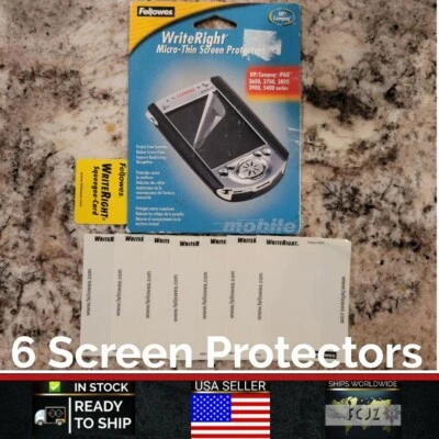 Fellowes - Write Right Screen Protectors for iPAQ Pocket PC (6  Pack) - OPEN BOX - Image 1 of 4