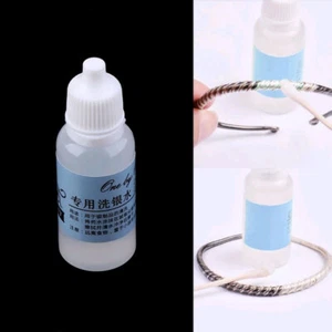 Anti-Tarnish Silver Polishing-Paste Jewelry Cleaning Kit Polishing Cloth Liquid - Picture 1 of 11