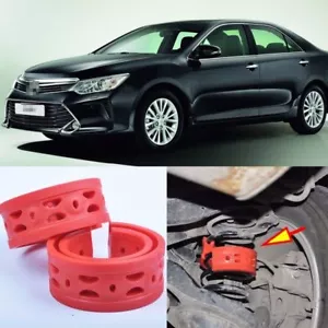 2PC Rear Air Suspension Shock Bumper Spring Coil Cushion Buffer For TOYOTA Camry - Bild 1 von 1