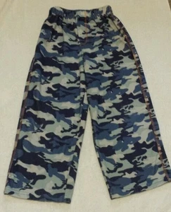 CARTER'S, KIDS BLUE CAMOUFLAGE, FUZZY PANTS, SIZE 6 - Picture 1 of 6