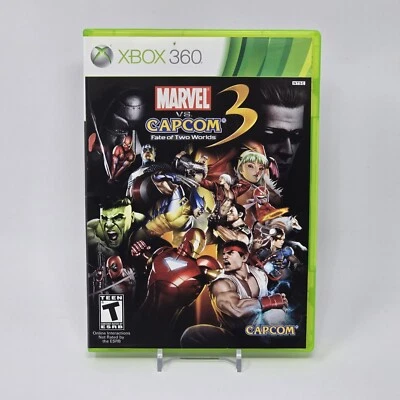 Marvel vs Capcom 3: Fate of Two Worlds (Xbox 360) CIB COMPLETE & TESTED - Image 1 of 3