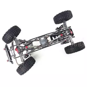 1/10 SCX10 D90 Metal Aluminium Alloy Frame Chasis Crawler RC Cars Model Gray - Picture 1 of 6