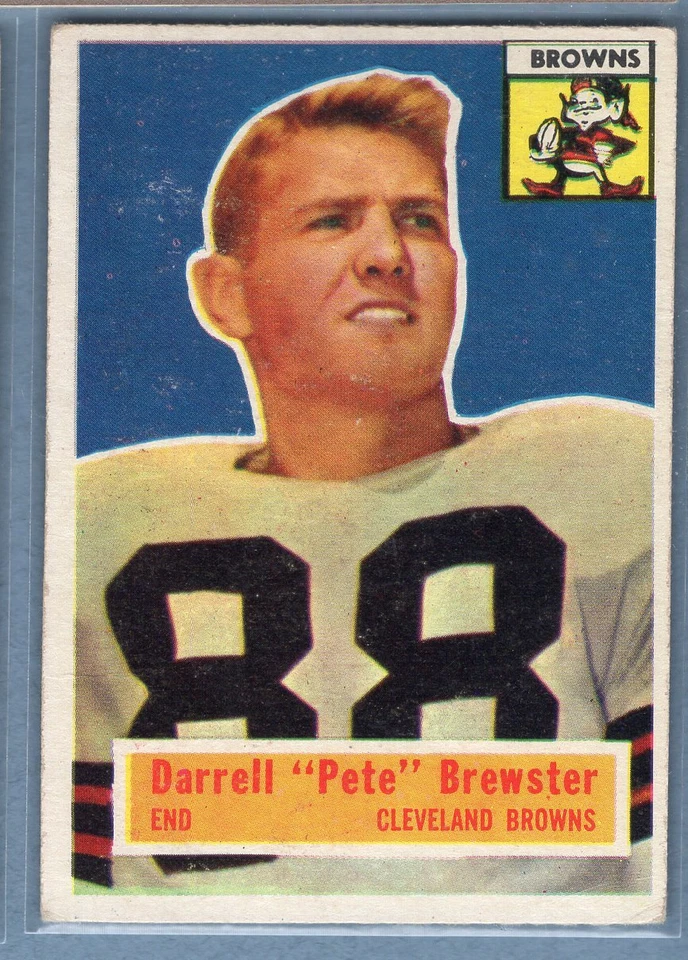 1956 Topps #21 Darrell Brewster EX  GO120 - Image 1 of 1