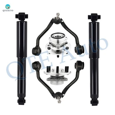 6 Front Upper Control Arm-Wheel Hub-Shock For 1992-1994 Chevrolet K1500 Suburban - Image 1 of 4