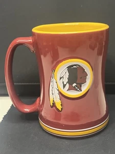 2013 Washington Redskins NFL 15 oz tazza da caffè in ceramica con licenza 3D - Foto 1 di 4