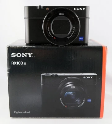 Sony DSC-RX100 III M3 Kompaktkamera Zeiss Optik nur 204 Auslösungen! - Bild 1 von 4