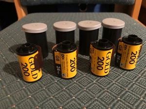 Kleinbildfilmrollen Konvolut, 4 Rollen Kodak 200 Gold GB 24 Exp. - Bild 1 von 3