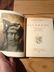 GUSTAVE FLAUBERT SALAMBO ILLUSTREE LOBEL RICHE 1935 - Picture 1 of 4
