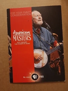 2007 American Masters PETE SEEGER thru BOB DYLAN DIXIE CHICKS DVD VG W HAIRLINEs - Picture 1 of 7