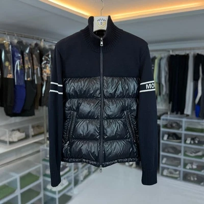 Cárdigan tejido Moncler mezcla lana acolchado MC-51 149018515 Foto 1 de 4
