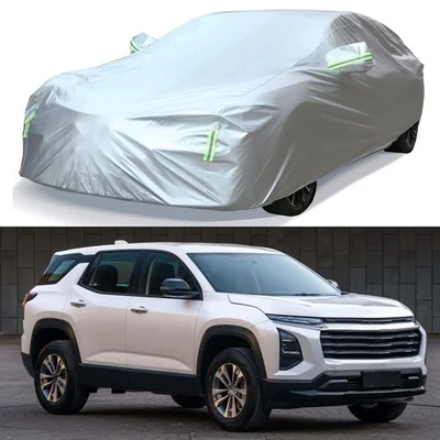 Cubierta completa impermeable para automóvil al aire libre lluvia sol UV nieve polvo para Chevrolet Equinox Foto 1 de 4