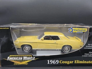 ERTL American Muscle 1969 Mercury Cougar Eliminator 1:18 Exclusive Diecast Car - Picture 1 of 9