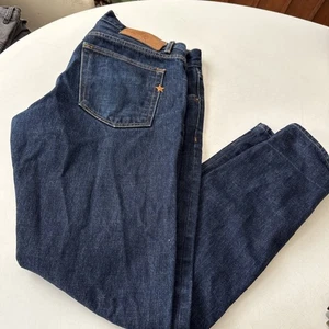 Pantalones de mezclilla Brave Star Sensei con ribete Strongman calce lavado oscuro para hombre 35x30 - Imagen 1 de 9