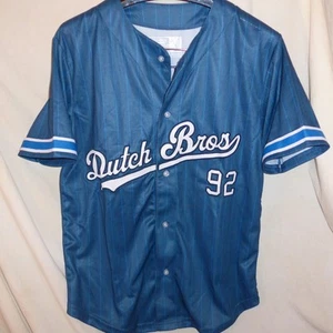 DUTCH BROS Coffee Baseball DAL 92 maglia donna taglia Med - Foto 1 di 3