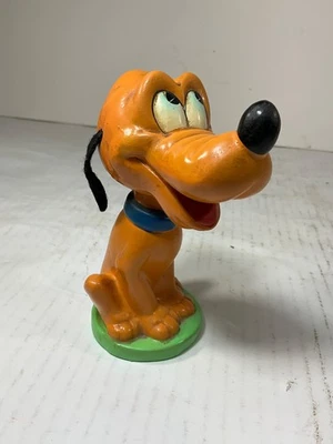 BONECO BOBBLEHEAD VINTAGE 1960 CERÂMICA DISNEY 6" PLUTO. JAPÃO - Imagem 1 de 4