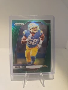 2024 Panini Prizm - Khalil Mack #162 Green Prizm - Picture 1 of 2